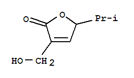 (9ci)-3-(羟基甲基)-5-(1-甲基乙基)-2(5H)-呋喃酮结构式_781662-97-3结构式