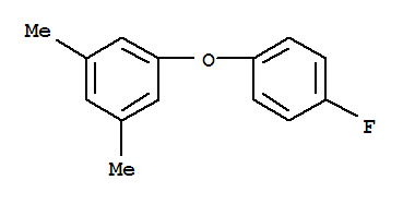 (9ci)-1-(4-氟苯氧基)-3,5-二甲基-苯结构式_781673-70-9结构式