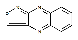 异噁唑并[3,4-b]喹噁啉 (9ci)结构式_78172-25-5结构式