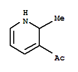 (9ci)-1-(1,2-二氢-2-甲基-3-吡啶)-乙酮结构式_78210-69-2结构式