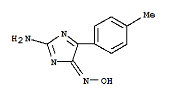 (9ci)-2-氨基-5-(4-甲基苯基)-4H-咪唑-4-酮肟结构式_782394-21-2结构式