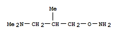 (9ci)-3-(氨基氧基)-n,n,2-三甲基-1-丙胺结构式_782401-82-5结构式