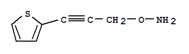 (9ci)-o-[3-(2-噻吩)-2-丙炔]-羟胺结构式_782423-57-8结构式