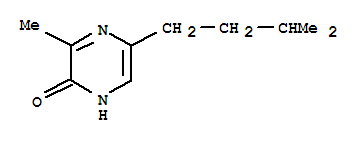 (9ci)-3-甲基-5-(3-甲基丁基)-2(1H)-吡嗪酮结构式_78246-09-0结构式