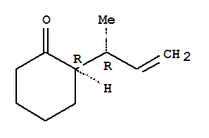 (2r)-(9ci)-2-[(1r)-1-甲基-2-丙烯基]-环己酮结构式_782479-81-6结构式