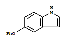 5-苯氧基-1H-吲哚结构式_78304-53-7结构式