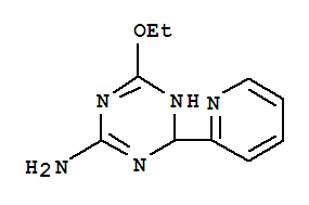 (9ci)-4-乙氧基-1,6-二氢-6-(2-吡啶)-1,3,5-噻嗪-2-胺结构式_783247-61-0结构式