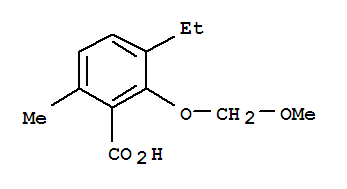 (9ci)-3-乙基-2-(甲氧基甲氧基)-6-甲基-苯甲酸结构式_783266-21-7结构式