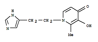 (9ci)-3-羟基-1-[2-(1H-咪唑-4-基)乙基]-2-甲基-4(1H)-吡啶酮结构式_783292-65-9结构式