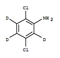 2,5-二氯苯胺-D3结构式_783321-80-2结构式