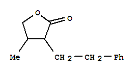 (9ci)-二氢-4-甲基-3-(2-苯基乙基)-2(3H)-呋喃酮结构式_783323-25-1结构式