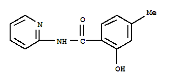 (9ci)-2-羟基-4-甲基-n-2-吡啶-苯甲酰胺结构式_783370-77-4结构式