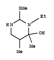 (9ci)-3-乙基六氢-4,5-二甲基-2-(甲基硫代)-4-羟基嘧啶结构式_784077-52-7结构式