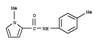 (9ci)-1-甲基-n-(4-甲基苯基)-1H-吡咯-2-羧酰胺结构式_784188-51-8结构式 (9ci)-1-甲基-n-(4-甲基苯基)-1H-吡咯-2-羧酰胺结构式_784188-51-8结构式