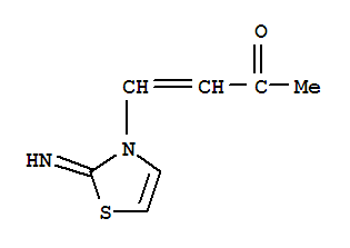 (9ci)-4-(2-亚氨基-3(2H)-噻唑)-3-丁烯-2-酮结构式_784987-01-5结构式