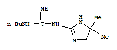 Guanidine, n-butyl-n-(4,5-dihydro-4,4-dimethyl-1h-imidazol-2-yl)-(9ci)Structure,784988-60-9Structure Guanidine, n-butyl-n-(4,5-dihydro-4,4-dimethyl-1h-imidazol-2-yl)-(9ci) Structure,784988-60-9Structure