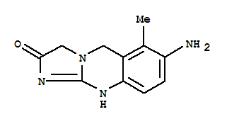 (9ci)-7-氨基-1,5-二氢-6-甲基-咪唑并[2,1-b]喹唑啉-2(3h)-酮结构式_784992-00-3结构式