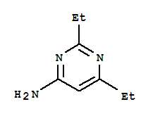 2,6-二乙基-嘧啶-4-胺结构式_785020-52-2结构式