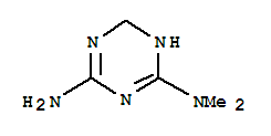 (9ci)-1,6-二氢-N,N-二甲基-1,3,5-三嗪-2,4-二胺结构式_785039-33-0结构式