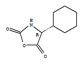 2,5-Oxazolidinedione, 4-cyclohexyl-, (r)-(9ci)Structure,78550-82-0Structure 2,5-Oxazolidinedione, 4-cyclohexyl-, (r)-(9ci) Structure,78550-82-0Structure
