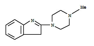 (9ci)-2-(4-甲基-1-哌嗪)-3H-吲哚结构式_785716-09-8结构式