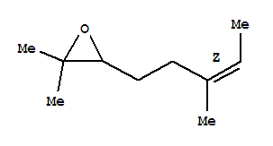 (9ci)-2,2-二甲基-3-[(3z)-3-甲基-3-戊烯基]-环氧乙烷结构式_785773-74-2结构式