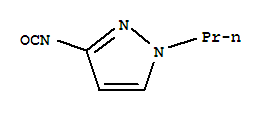(9ci)-3-异氰酰基-1-丙基-1H-吡唑结构式_785781-22-8结构式