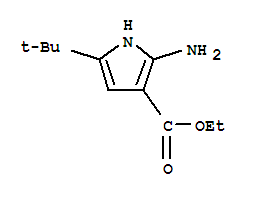 1H-pyrrole-3-carboxylicacid,2-amino-5-(1,1-dimethylethyl)-,ethylester(9ci) Structure,785806-32-8Structure