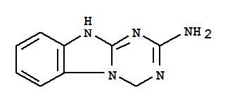 3,4-二氢-1,3,5-噻嗪并[1,2-a]苯并咪唑-2-胺结构式_78650-01-8结构式