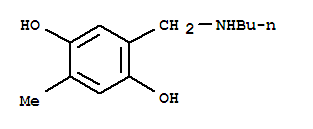 (9ci)-1-[(丁基氨基)甲基]-5-甲基-1,4-苯二醇结构式_786579-34-8结构式