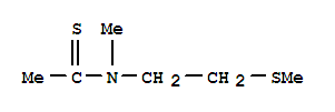 (9ci)-n-甲基-n-[2-(甲基硫代)乙基]-乙烷硫代酰胺结构式_786686-41-7结构式