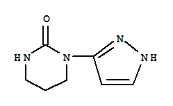 (9ci)-四氢-1-(1H-吡唑-3-基)-2(1H)-嘧啶酮结构式_786700-19-4结构式