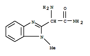 (9ci)-alpha-氨基-1-甲基-1H-苯并咪唑-2-乙酰胺结构式_787519-96-4结构式