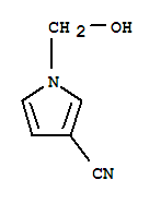 (9ci)-1-(羟基甲基)-1H-吡咯-3-甲腈结构式_78758-78-8结构式