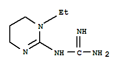 (9ci)-(1-乙基-1,4,5,6-四氢-2-嘧啶)-胍结构式_788762-50-5结构式