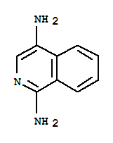 1,4-异喹啉二胺(9ci)结构式_78886-52-9结构式
