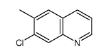 7-氯-6-甲基喹啉结构式_78941-94-3结构式