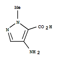 (9ci)-4-氨基-1-甲基-1H-吡唑-5-羧酸结构式_790164-97-5结构式