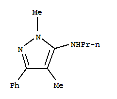 (9ci)-1,4-二甲基-3-苯基-n-丙基-1H-吡唑-5-胺结构式_790181-09-8结构式