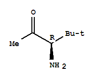 (r)-(9ci)-3-氨基-4,4-二甲基-2-戊酮结构式_790181-80-5结构式