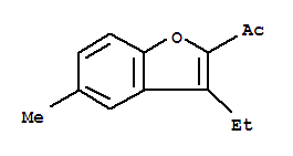 (9ci)-1-(3-乙基-5-甲基-2-苯并呋喃)-乙酮结构式_790263-82-0结构式