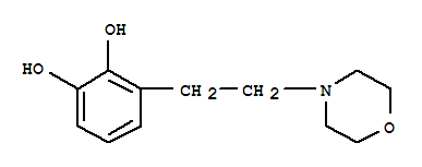 (9ci)-3-[2-(4-吗啉)乙基]-1,2-苯二醇结构式_790599-35-8结构式