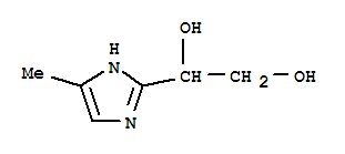 (9ci)-1-(4-甲基-1H-咪唑-2-基)-1,2-乙烷二醇结构式_790642-46-5结构式