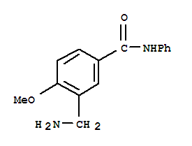 (9ci)-3-(氨基甲基)-4-甲氧基-n-苯基-苯甲酰胺结构式_790644-55-2结构式