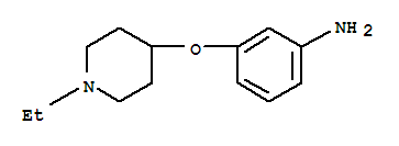 (9ci)-3-[(1-乙基-4-哌啶基)氧基]-苯胺结构式_790667-67-3结构式