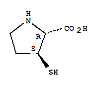 (3r)-rel-(9ci)-3-疏基-D-脯氨酸结构式_79068-20-5结构式