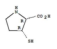 (3s)-rel-(9ci)-3-疏基-D-脯氨酸结构式_79068-22-7结构式