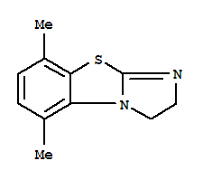 (9ci)-2,3-二氢-5,8-二甲基-咪唑并[2,1-b]苯并噻唑结构式_791014-34-1结构式