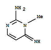 (9ci)-1,6-二氢-6-亚氨基-1-甲基-2-嘧啶胺结构式_791015-63-9结构式