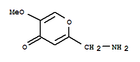 (9ci)-2-(氨基甲基)-5-甲氧基-4H-吡喃-4-酮结构式_791030-42-7结构式